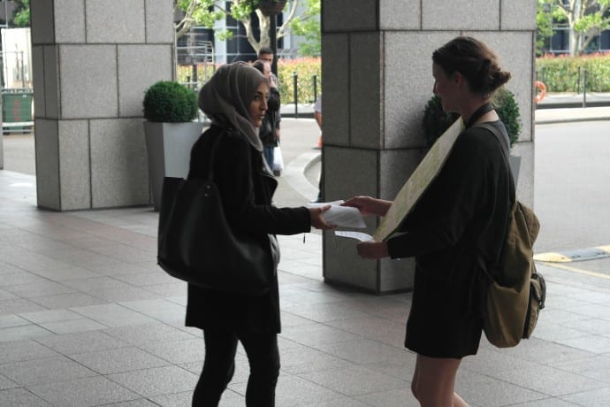 Renters demo in London